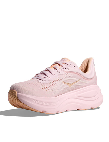 HOKA Bondi 9 - Lilac Cream/Tangerine Glowimages3- The Sports Edit