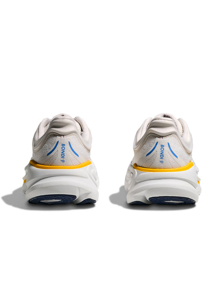 HOKA Bondi 9 - White/Groutimages6- The Sports Edit