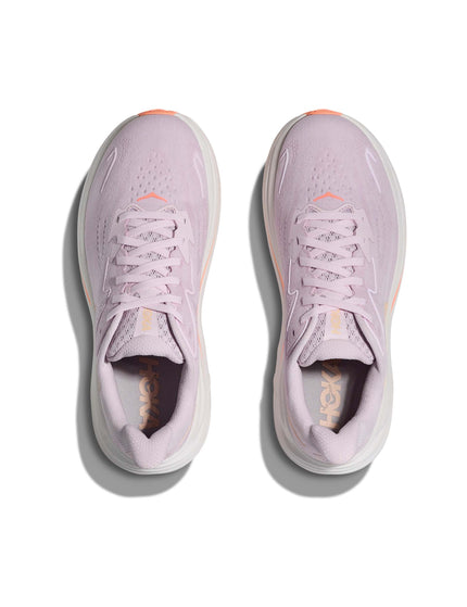 HOKA Clifton 10 - Lilac Cream/Tangerine Glowimages7- The Sports Edit