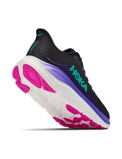 HOKA Clifton 11 - Black/Neon Nebulaimages5- The Sports Edit