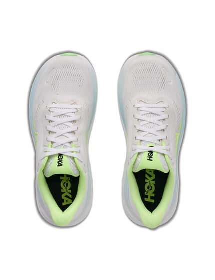 HOKA Clifton 11 Wide - Frost/Neon Yuzuimages6- The Sports Edit