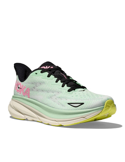 HOKA Clifton 9 - Mint Fluorite/Snow Meltimages2- The Sports Edit