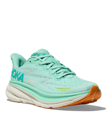 HOKA Clifton 9 - Seafoam/Aqua Breezeimages2- The Sports Edit