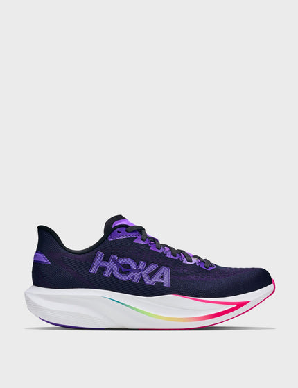 HOKA Mach 7 - Carbon Black/Cosmic Purpleimages1- The Sports Edit