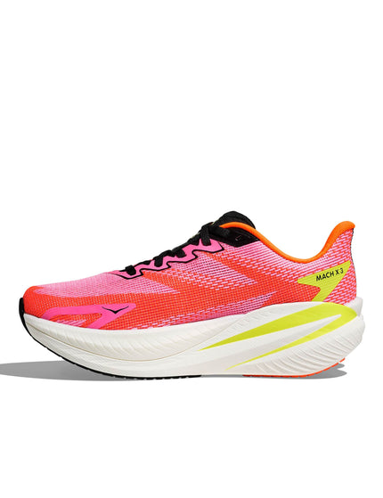 HOKA Mach X 3 - Neon Rose/Neon Tangerineimages4- The Sports Edit
