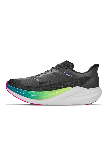 HOKA Rocket X 3 - Black/Neon Nebulaimages4- The Sports Edit