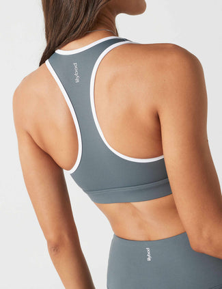 Clare Sports Bra - Steel Teal