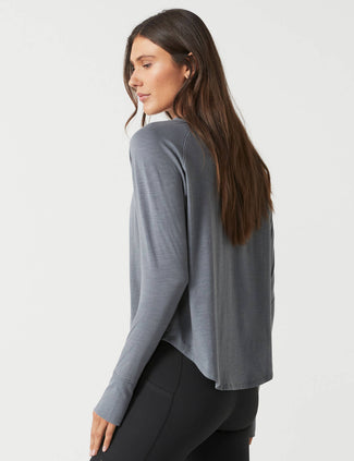 Clare Vintage Washed Slub - Steel Teal