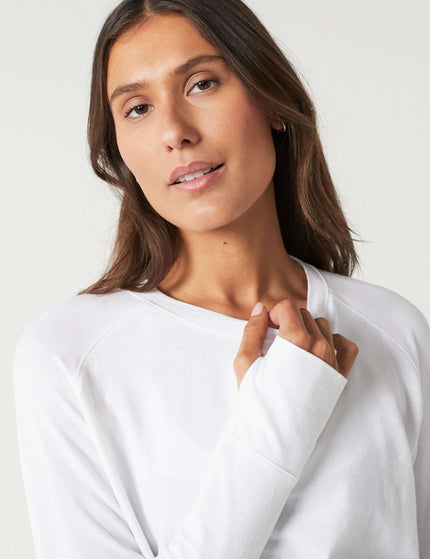 Lilybod Clare Vintage Washed Slub - Whiteimages5- The Sports Edit