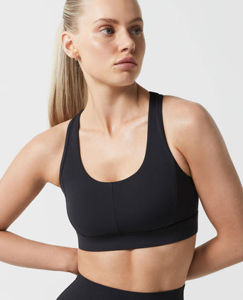 Frankie Cloud-Core Sports Bra - Black