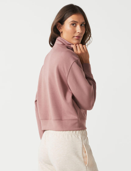 Lilybod Oxford Zip Sweat - Clayimages2- The Sports Edit