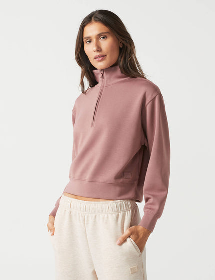 Lilybod Oxford Zip Sweat - Clayimages5- The Sports Edit