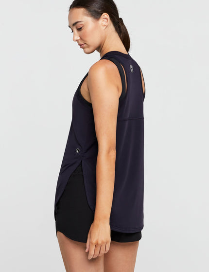 Lilybod Zela Tank Top - Navy Blueimages3- The Sports Edit