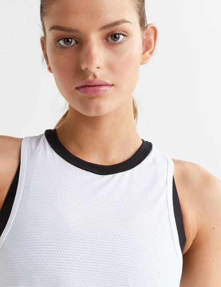 Lilybod Zela Tank Top - Whiteimages4- The Sports Edit