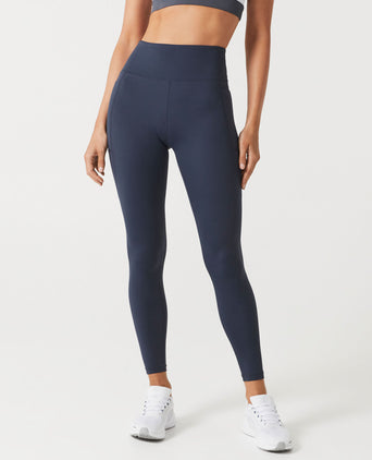 Zoe Air-Core Full Length Legging - Navy Blue