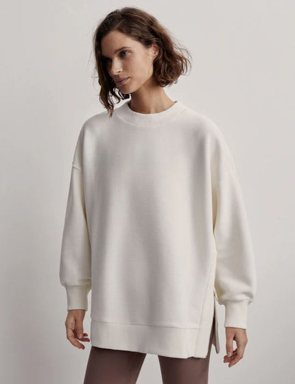 Varley Mae Boyfriend Sweat - Egretimages1- The Sports Edit