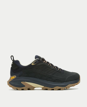 Moab Speed 2 Leather Waterproof - Black