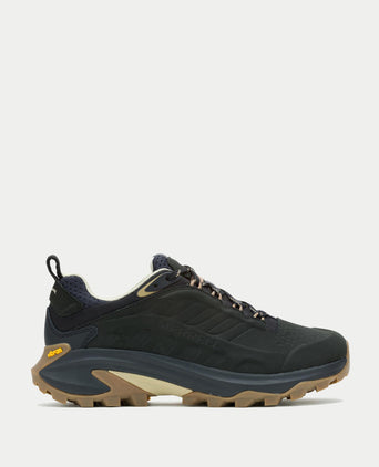 Moab Speed 2 Leather Waterproof - Black