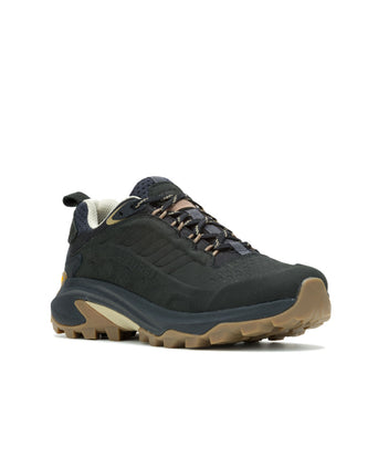 Moab Speed 2 Leather Waterproof - Black