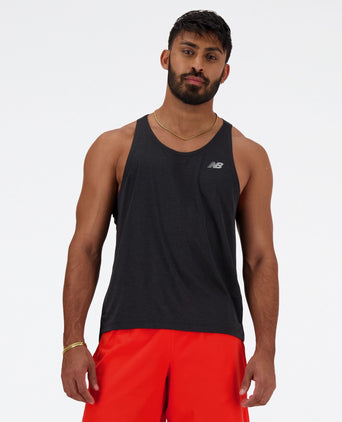 Athletics Tank - Black Bk