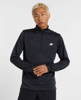 Sport Knit 1/4 Zip - Black