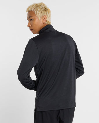 Sport Knit 1/4 Zip - Black