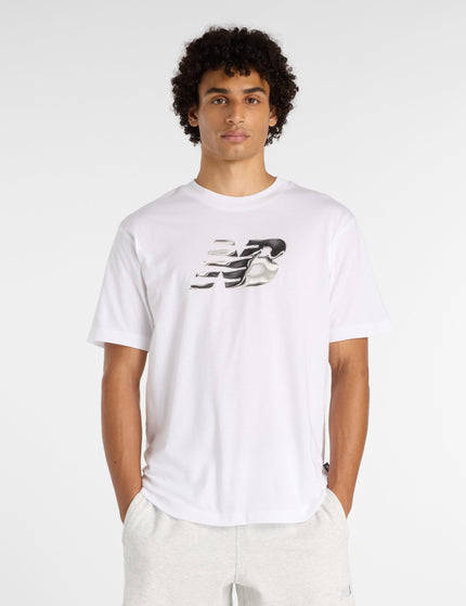 New Balance Future Tech Nb T-Shirt - Nb Whiteimages1- The Sports Edit