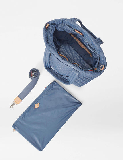 MZ Wallace Medium Metro Tote Deluxe - Denimimages3- The Sports Edit