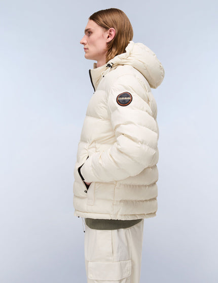 Napapijri Terez Puffer Jacket - Whiteimages3- The Sports Edit