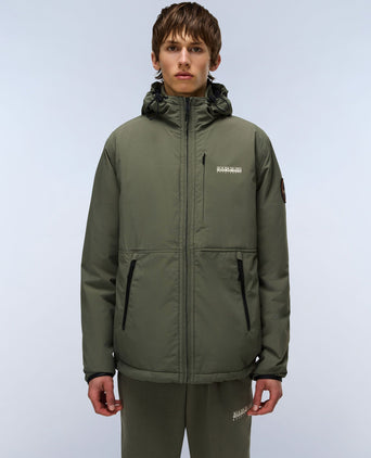 Tudra Winter Jacket - Green Tea Leaf