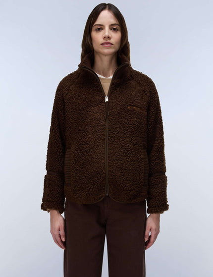 Napapijri Aleut Full-Zip Fleece - Dark Brownimages1- The Sports Edit