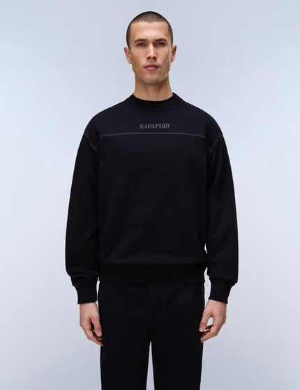 Napapijri Umbra French Terry Sweatshirt - Blackimages1- The Sports Edit