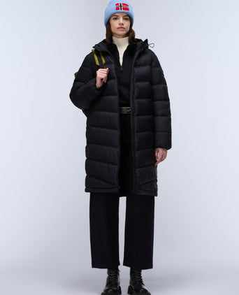 Ega Puffer Jacket - Black