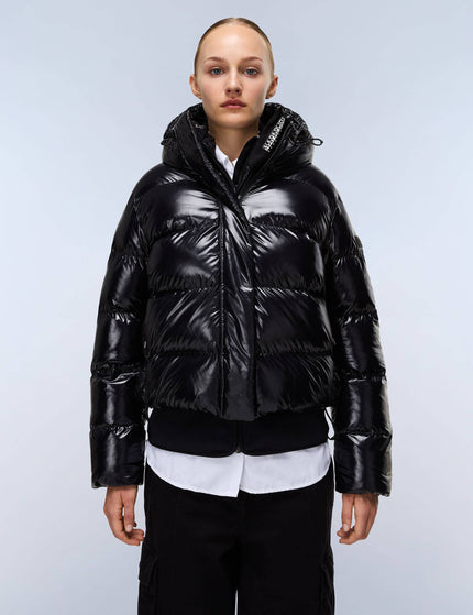 Napapijri Glane Mirror Puffer Jacket - Blackimages1- The Sports Edit