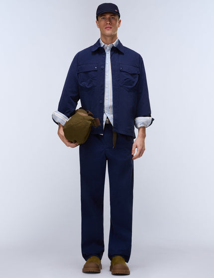 Napapijri Leoras Overshirt - Blue Academyimages3- The Sports Edit