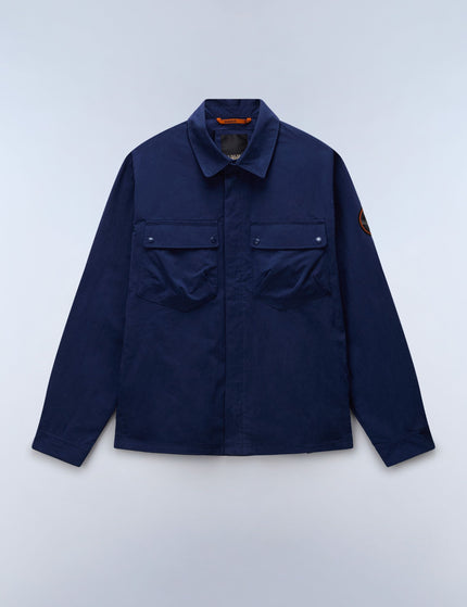 Napapijri Leoras Overshirt - Blue Academyimages6- The Sports Edit