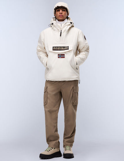 Napapijri Rainforest Next Winter Anorak Jacket - Whiteimages5- The Sports Edit