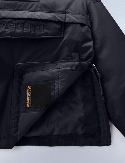 Napapijri Rainforest Optique Anorak Jacket - Blackimages7- The Sports Edit