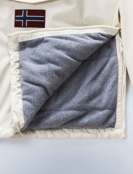 Napapijri Rainforest Pocket Winter Anorak Jacket - Beigeimages7- The Sports Edit