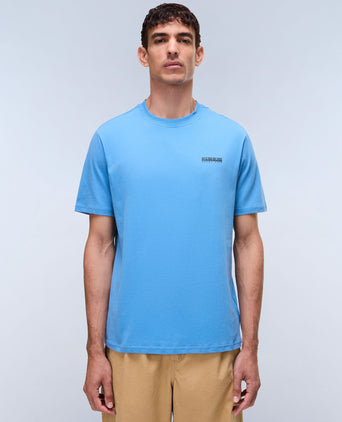 Small Box Short Sleeve T-Shirt - Blue Jasper