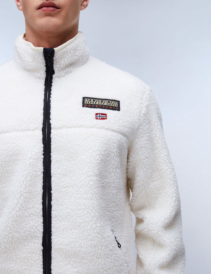 Napapijri Tynik Full-Zip Fleece - Beigeimages3- The Sports Edit