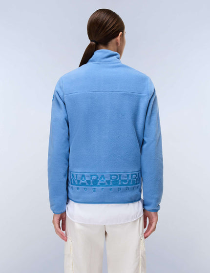Napapijri Yupik Full-Zip Fleece - Blue Rivieraimages3- The Sports Edit