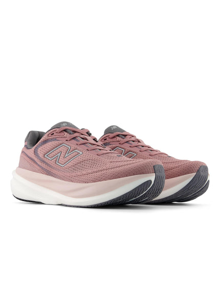 New Balance 1080v15 Shoes - Rosewood/Silver Metallic/Neptune Greyimages2- The Sports Edit