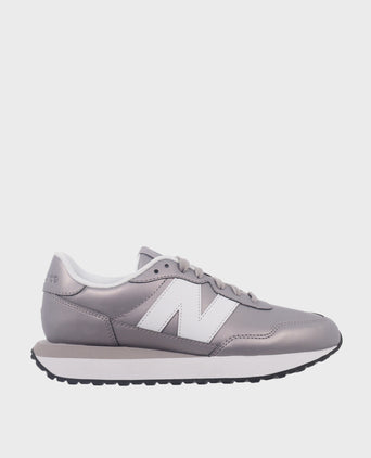 237 Shoes - Truffle Metallic/White
