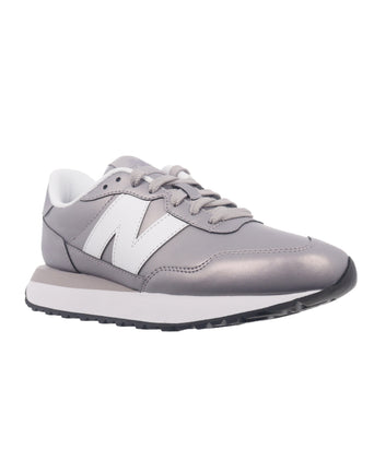 237 Shoes - Truffle Metallic/White