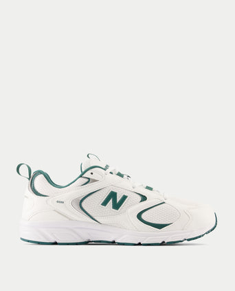 408 Shoes - White/Silver Metallic/Neptune Grey