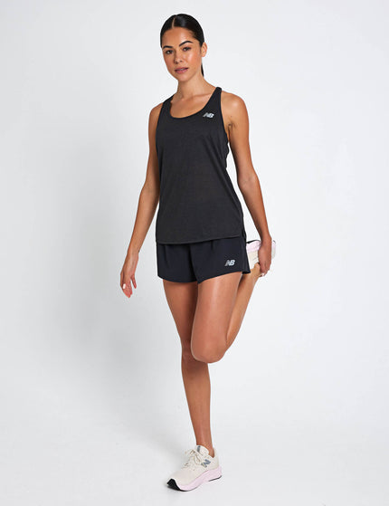 New Balance Athletics Tank - Black Heatherimages4- The Sports Edit