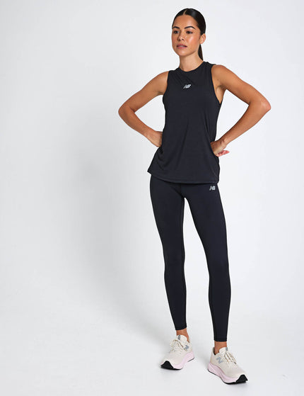New Balance Jacquard Slim Tank - Blackimages4- The Sports Edit
