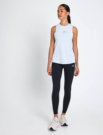 New Balance Jacquard Slim Tank - Ice Blueimages5- The Sports Edit