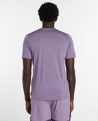Athletics T-Shirt - Candied Violet Heather / Slate Grey